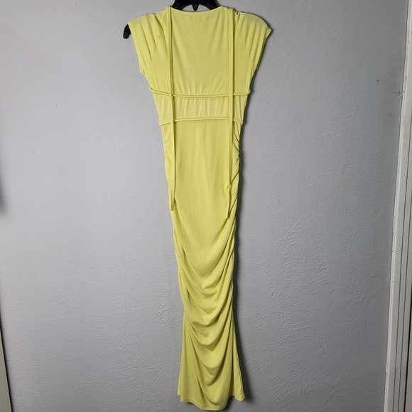 Jonathan Simkhai Coral cutout ruched ribbed-knit midi dress size XS $285 - Picture 8 of 10